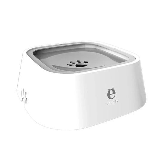 Bebedero de agua personalizado para perros y gatos, antiderrames, con sistema flotante que evita mojar el hocico, dosificador de agua de flujo lento, antidesbordamiento y de gran capacidad.